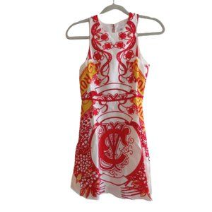 Alice McCall Red and Yellow Mini Dress